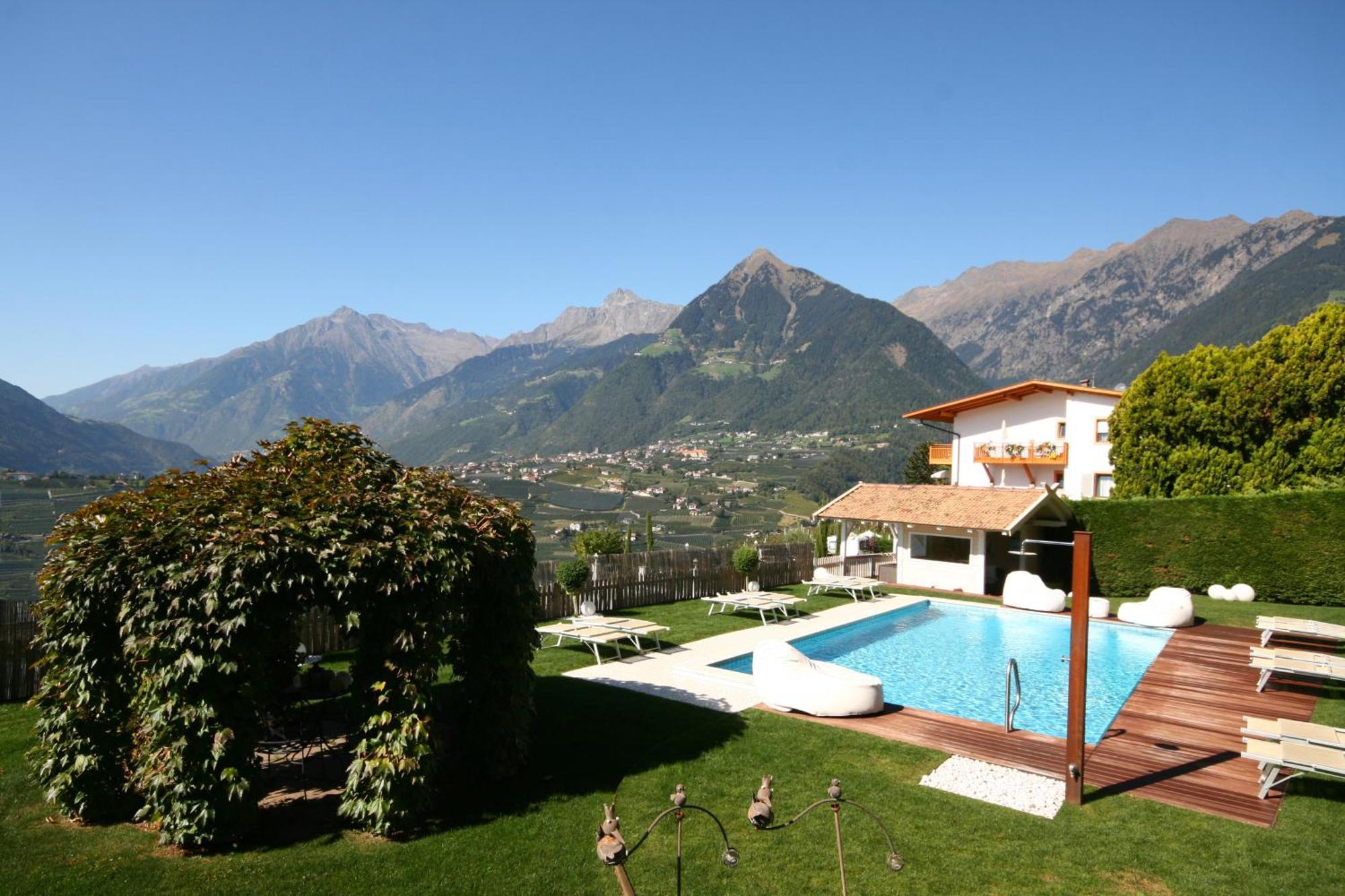 Apartmenthotel Ritterhof Suites & Breakfast Schenna Dış mekan fotoğraf